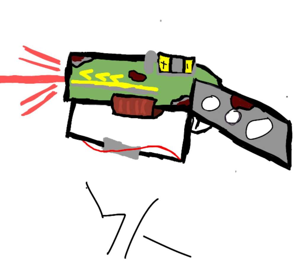 1024x933 Aer Laser Rifle Drawing Art Amino