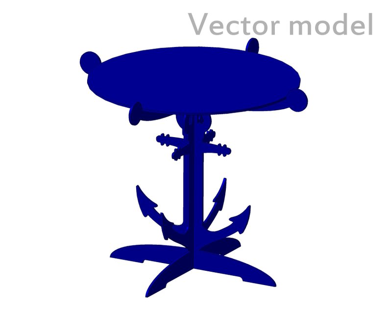 794x631 Anchor Cake Stand Drawing Anchor Candy Dish Laser Cut Vector Etsy