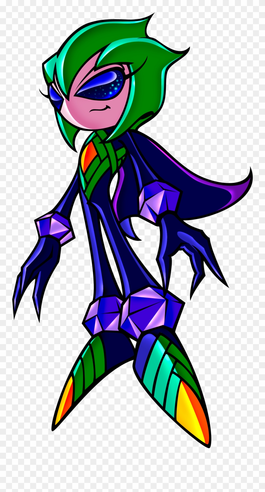 880x1630 Lasso Clipart Colored Square