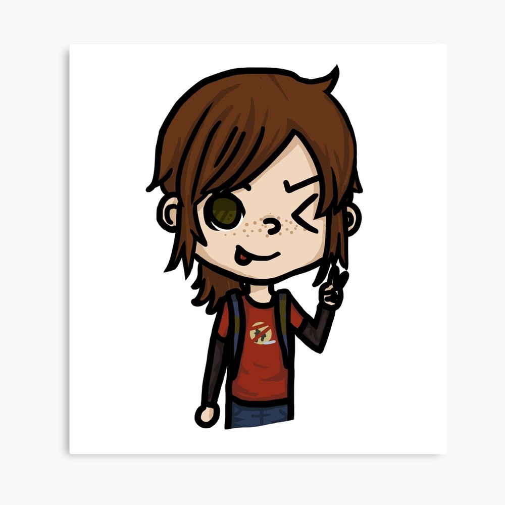 1000x1000 Ellie The Last Of Us Canvas Print