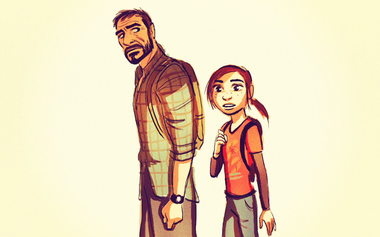 1234x772 Sketch The Last Of Us Late Night Drawings Ncdoodles