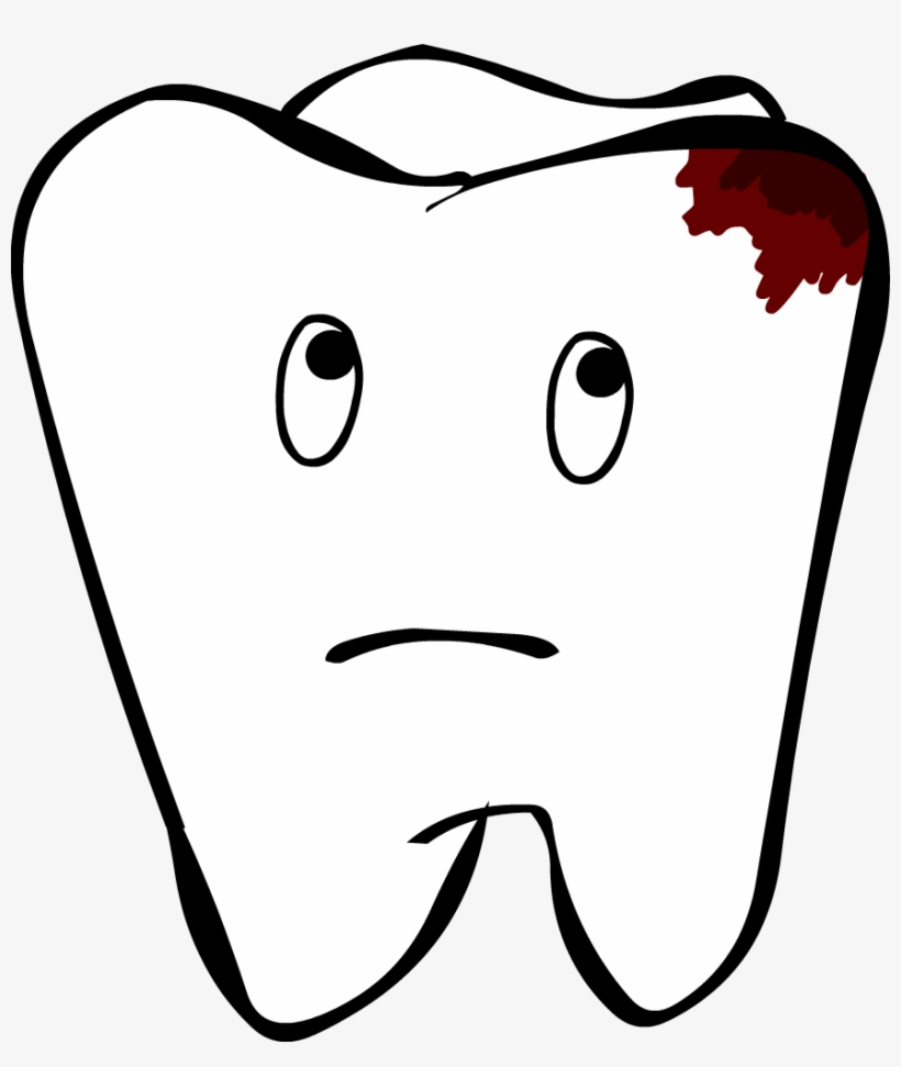 820x971 Drawing Tooth Line Art Pencil