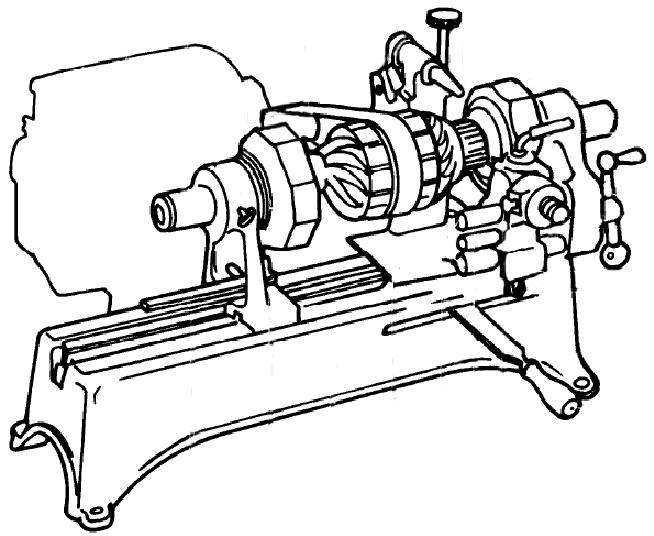 654x536 frank wood armature lathe