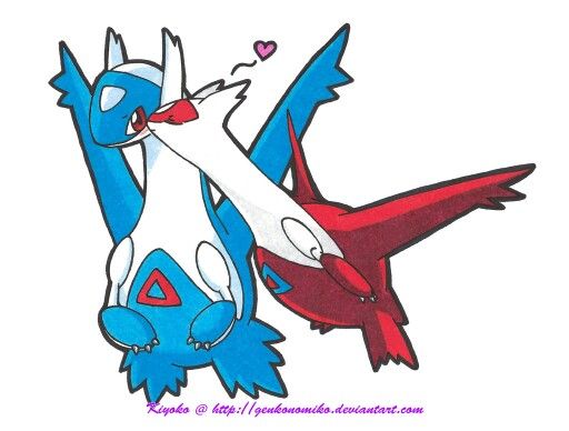 512x388 latias kissing latios pokemon pokemon latias, cute pokemon