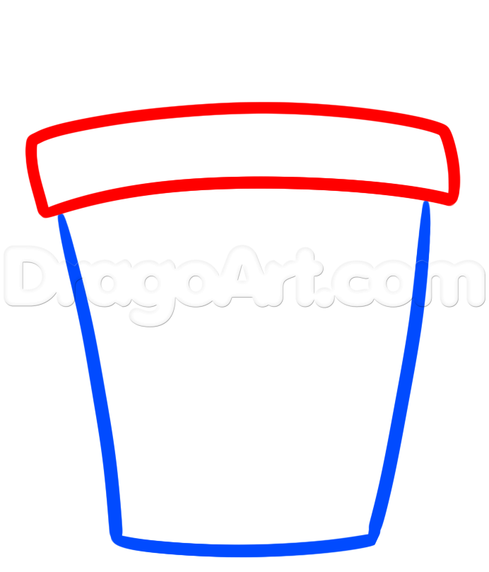 692x809 Draw A Hot Latte, Step