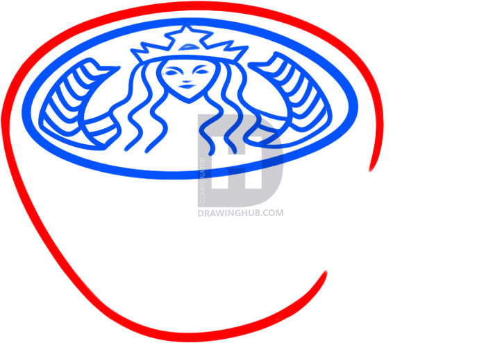 700x495 How To Draw A Latte, Step