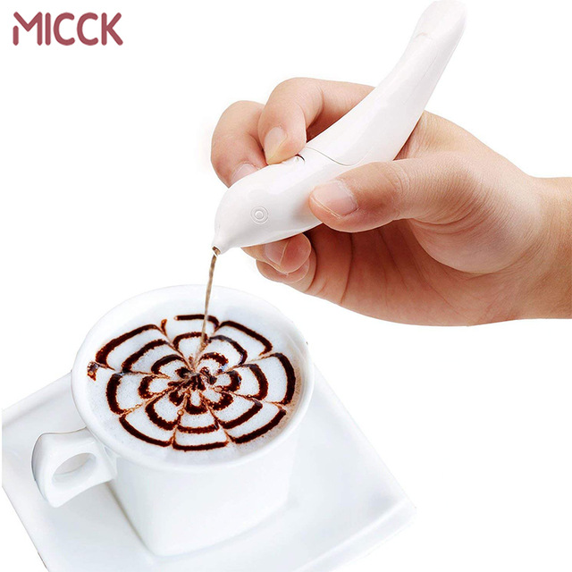 640x640 Micck Creative Bird Cafe Drawing Pen For Kitchen Barista Tools