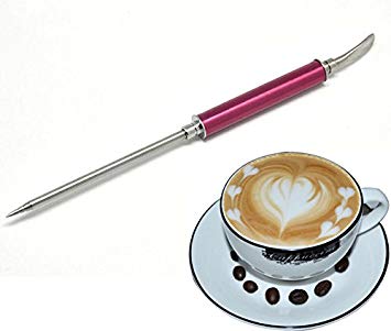 355x301 Buy Stainless Steel Spiral Head Coffee Latte Art Pen Cappuccino