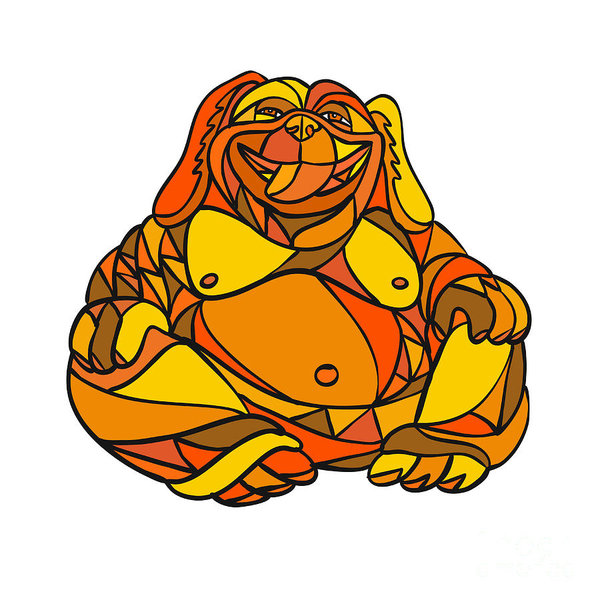 600x600 Laughing Buddha Art Fine Art America