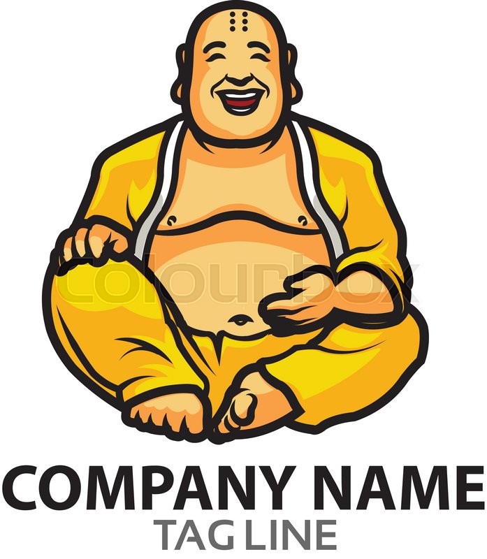 697x800 Laughing Buddha Logo