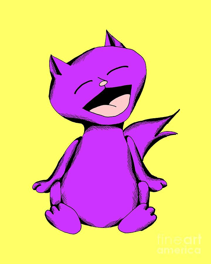 720x900 Mau Mau Cat Laughing Drawing