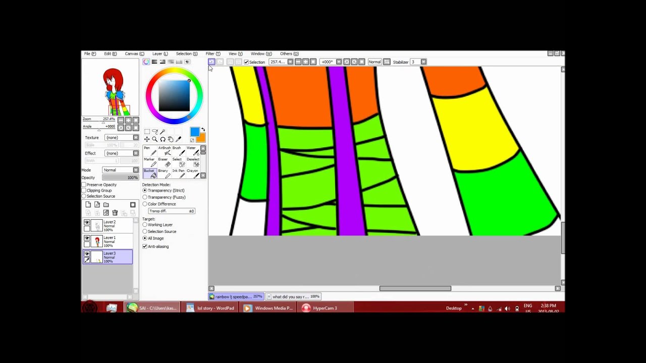 1280x720 Drawing Rainbow Laughing Jack