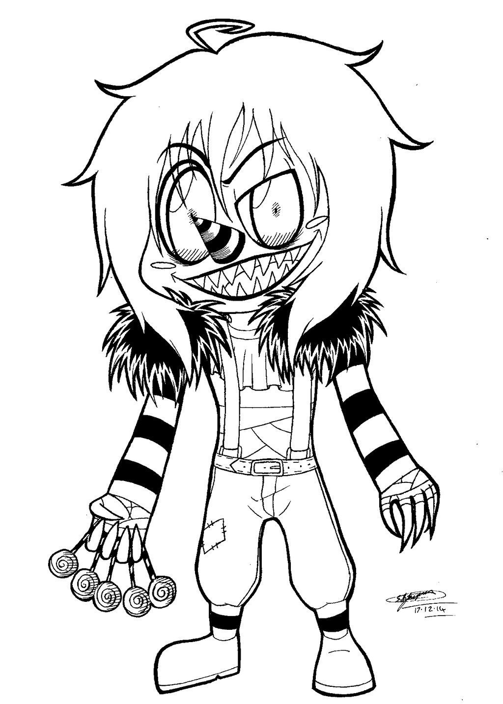 1024x1433 Chibi Laughing Jack