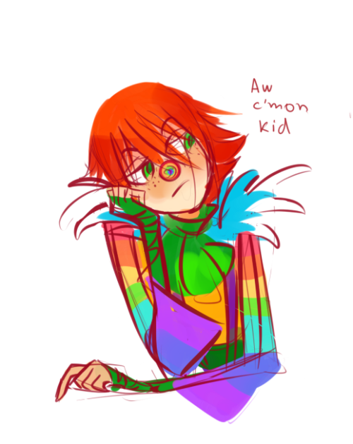 500x629 Rainbow Laughing Jack Tumblr