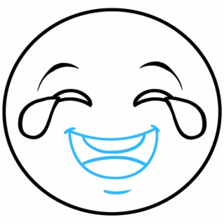 320x320 Hd How To Draw Crying Laughing Emoji