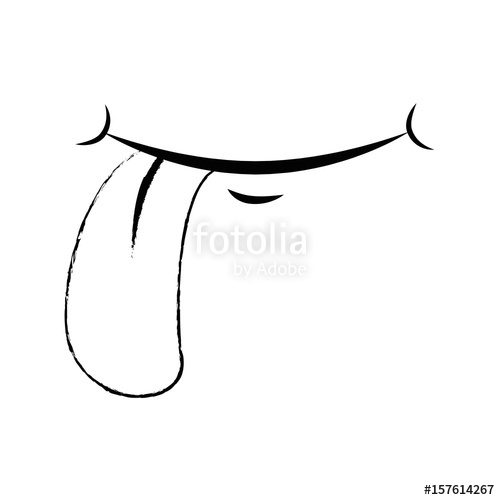 500x500 Mouth Laughing Cartoon Icon Vector Illustration Graphic Design