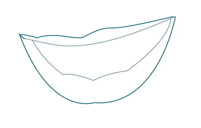 400x256 How To Draw A Smiling Mouth Step