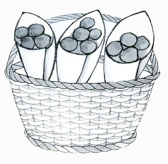 641x624 Cistell Amb Castanyes Fall, Laundry Basket, Halloween