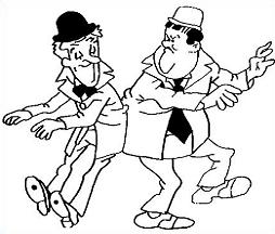 254x216 Free Laurel And Hardy Clipart