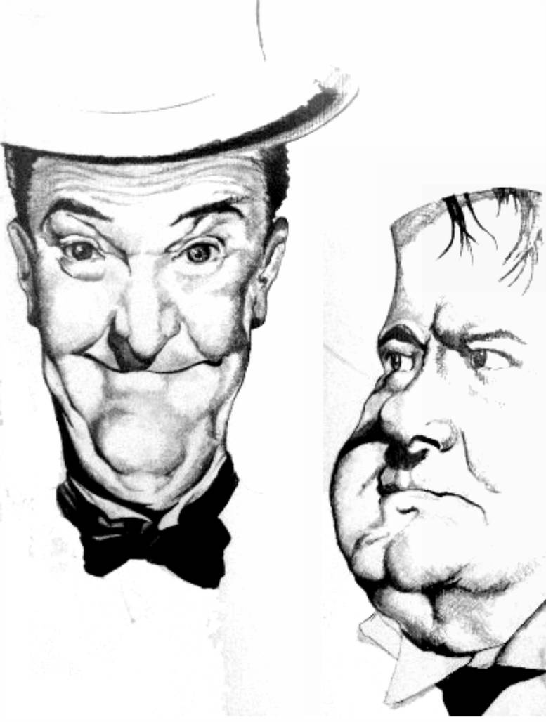 777x1028 Laurel And Hardy