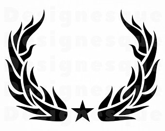 340x270 Laurel Silhouette Etsy