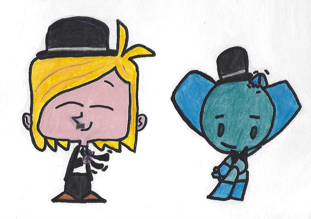 1024x722 Robotboy And Tommy As Laurel And Hardy