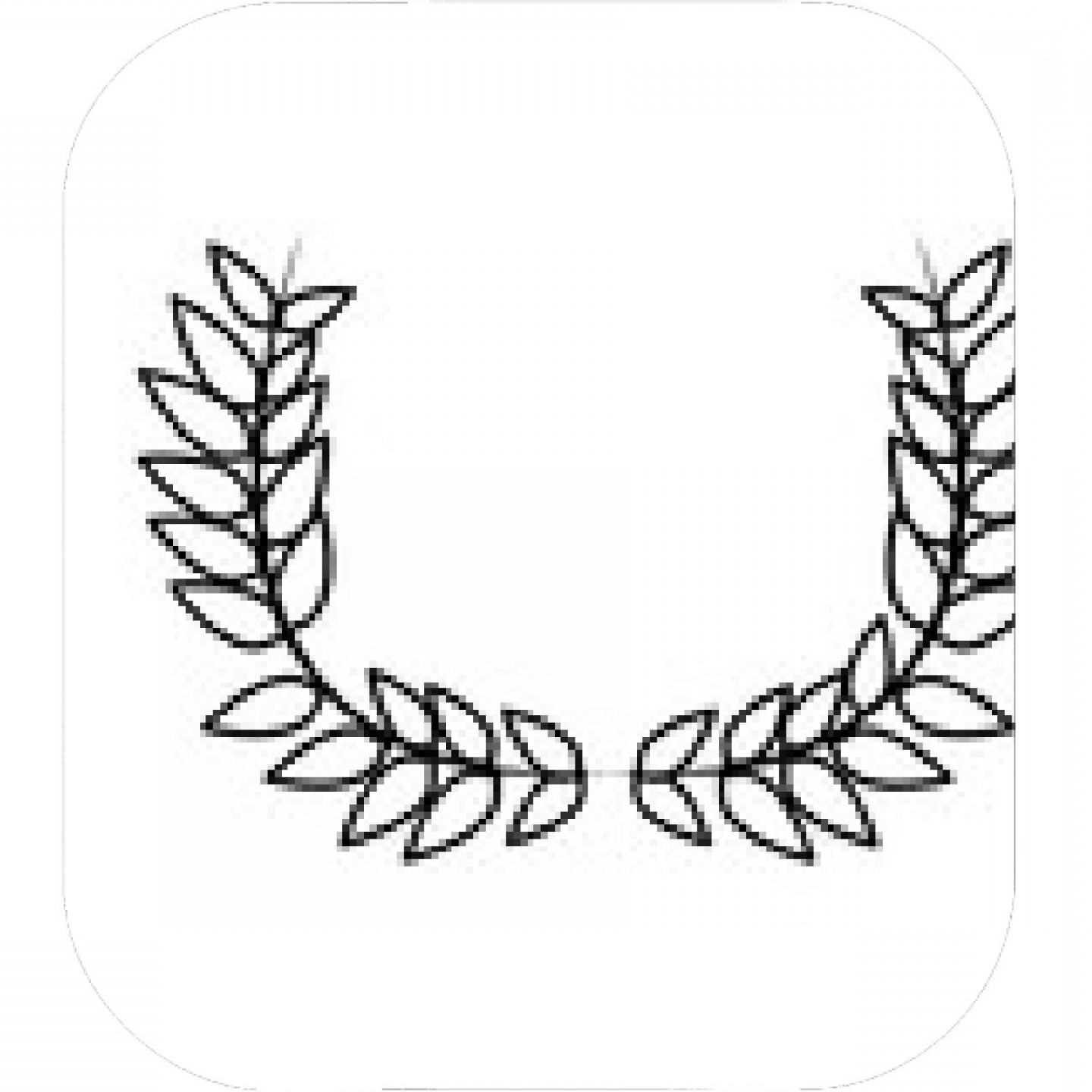1440x1440 Laurel Leaves Vector Hoodamathrun