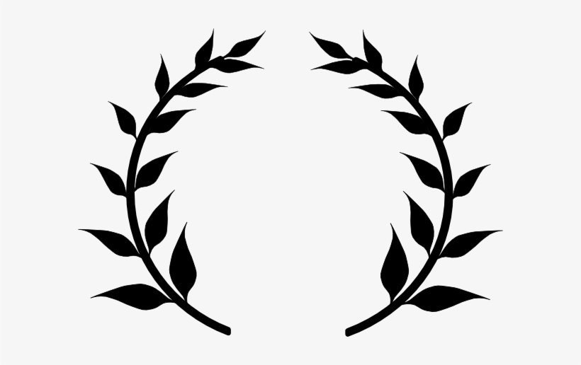 820x516 Laurel Wreath Drawing At Getdrawings