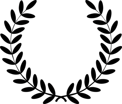 400x340 Laurels Vector Silver Huge Freebie! Download For Powerpoint