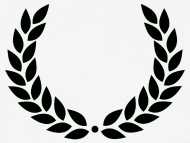 190x143 Roman Laurel Wreath Victory Black Leaves Unisex Baseball T Shirt