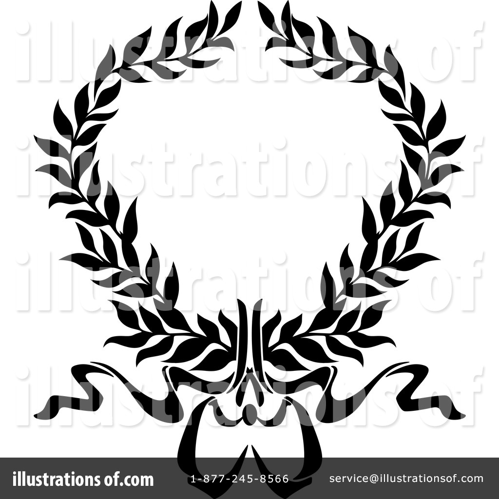 1024x1024 Laurel Wreath Clipart