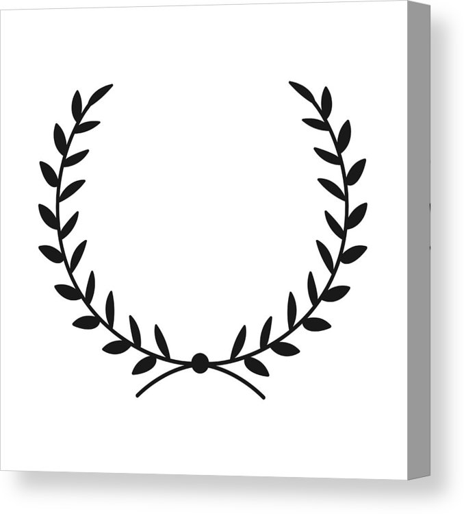 678x750 Laurel Wreath Hand Drawn Vector Round Frame For Invitations