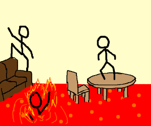 300x250 The Floor Is Lava