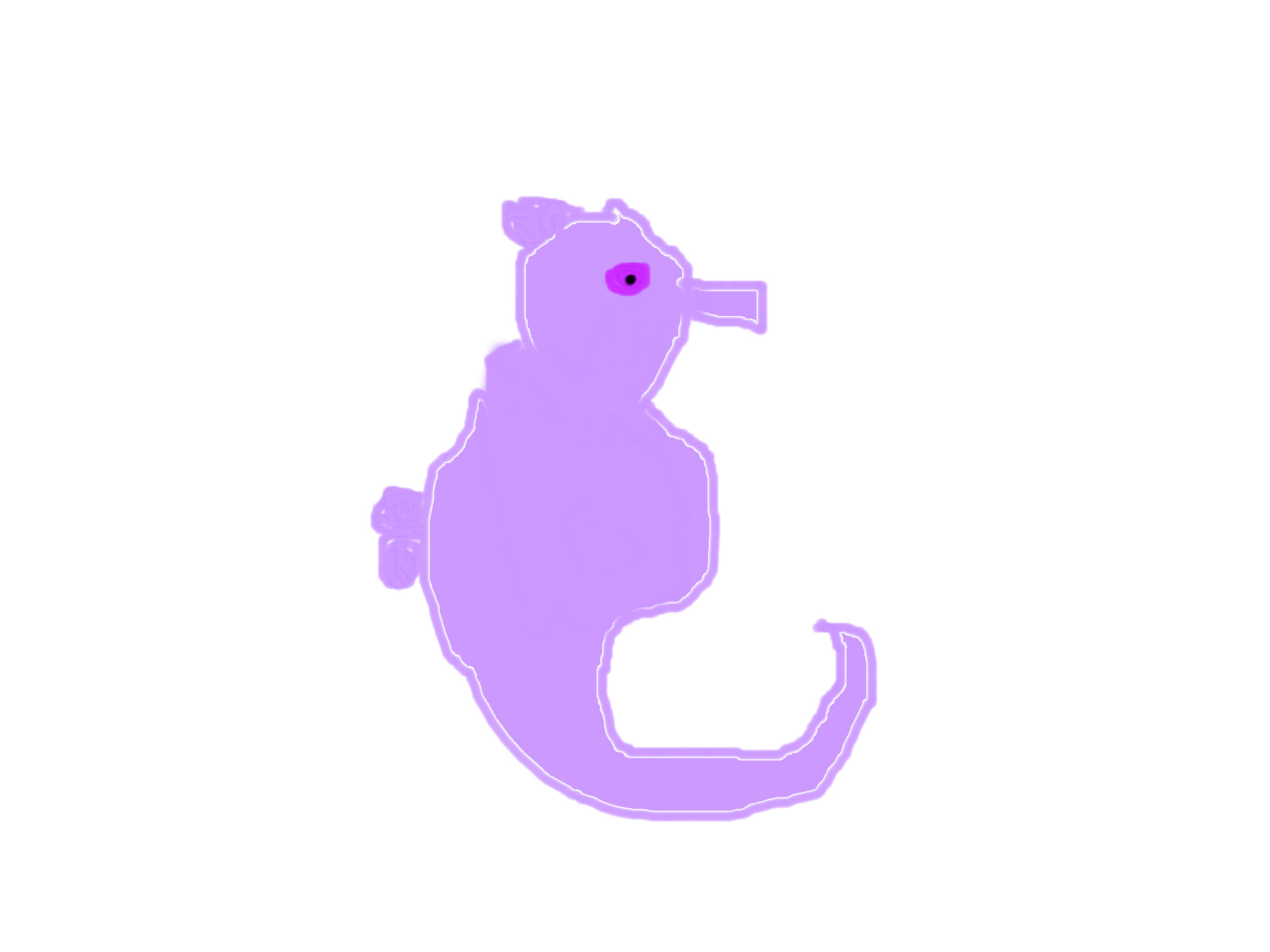 2048x1536 Lavender Seahorse A Other Speedpaint Drawing