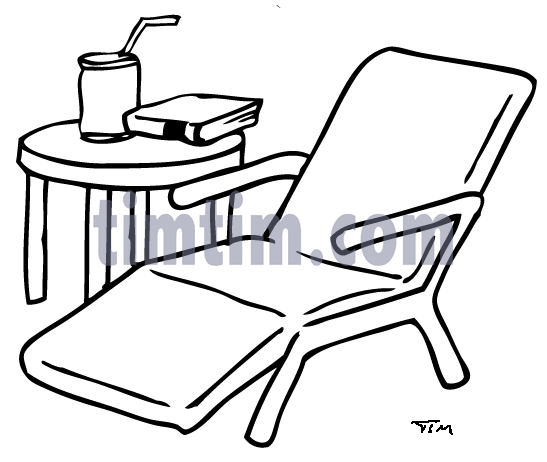 547x462 Lawn Chair Drawing At Free For Personal Upholstered Chair Casters