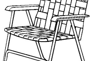 300x200 Lawn Chair Clipart Clipart Station
