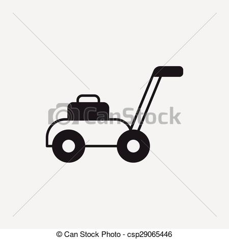 450x470 Collection Of 'lawn Mower Drawing' Download More Than Images