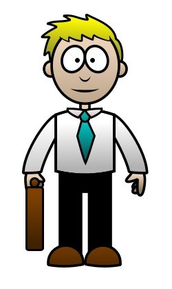 250x419 How To Draw A Cartoon Lawyer Step