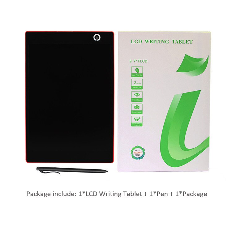 750x750 Portable Colorful Lcd Writing Drawing Board Tablet Pad