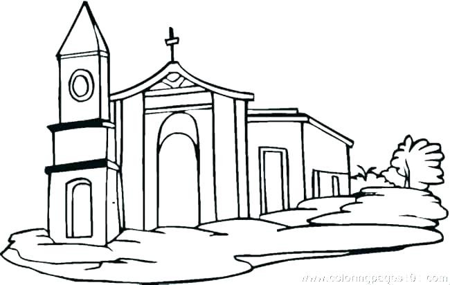 650x412 Lds Church Building Coloring