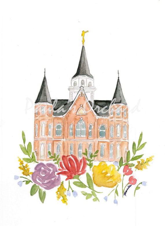 570x779 provo city center utah lds temple watercolor products temple
