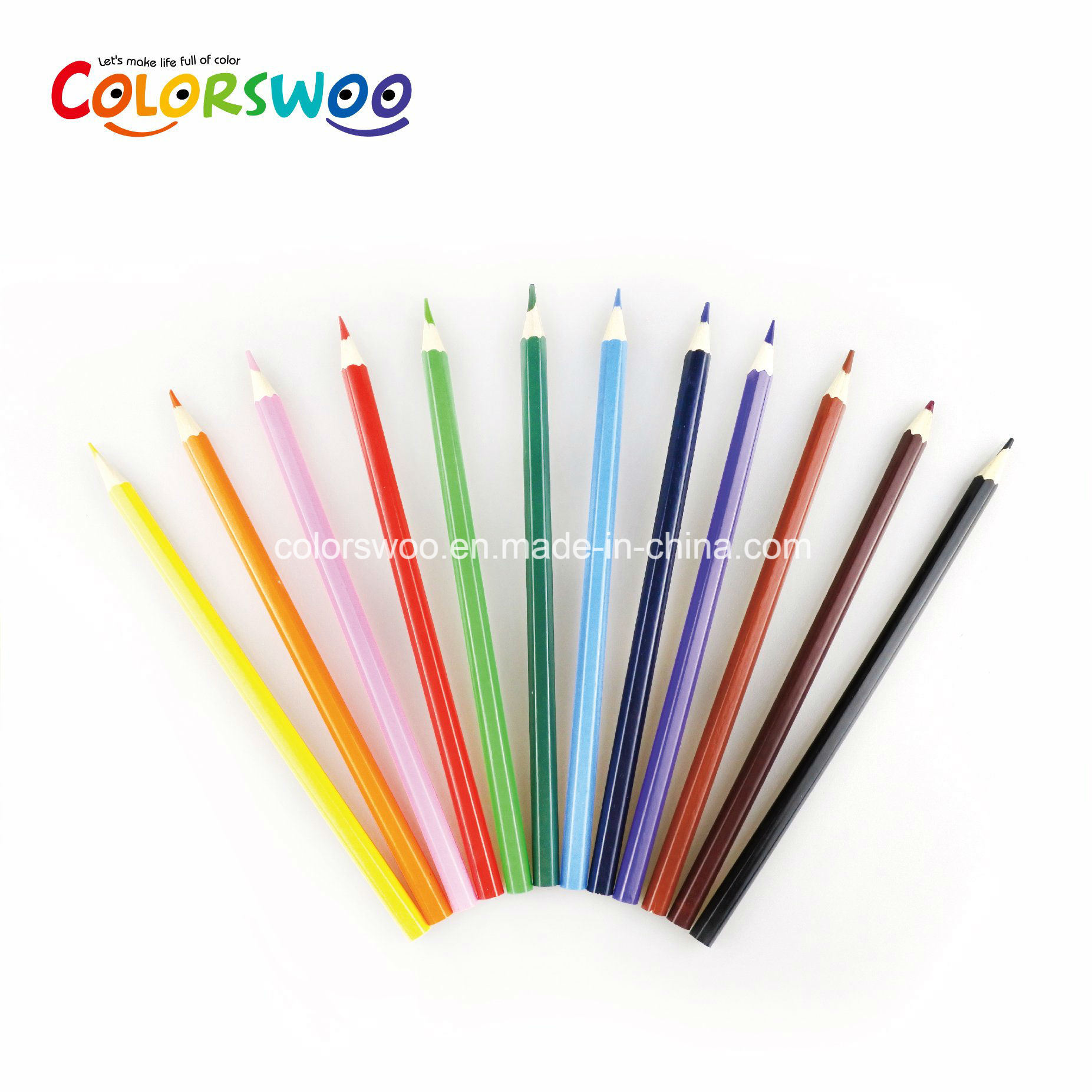 1853x1853 china stationery color pencil, wood pencil, drawing pencil