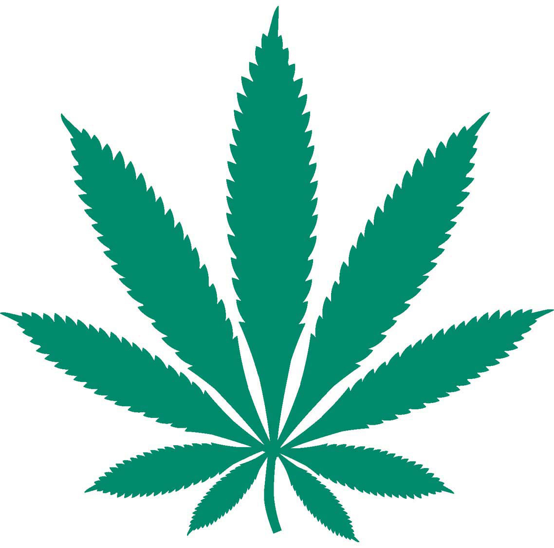 1138x1125 Weed Leaf Drawing Clipart