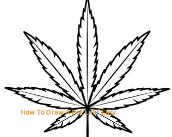 340x270 Pot Leaf Drawing