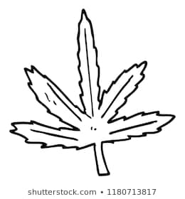 260x280 How To Draw A Pot Leaf Easy