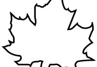 200x140 Leaf Outline Leaf Outline Drawing