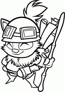 215x302 How To Draw Poro, League Of Legends, Step