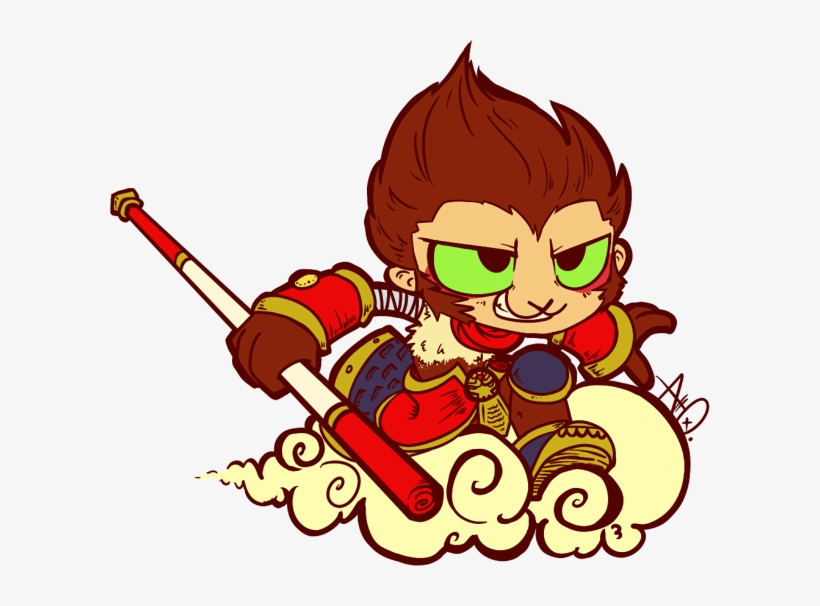 820x606 Sun Wukong League Of Legends Drawing Chibi Clip Art