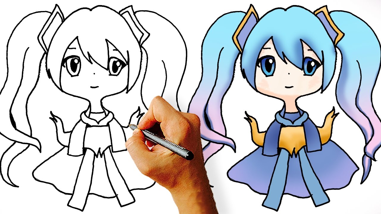 1280x720 How To Draw Sona Chibi