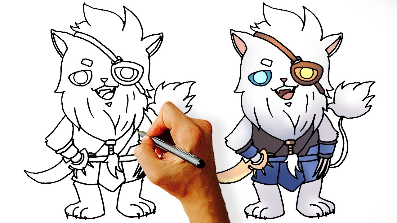 1280x720 Pk How To Draw Rengar Chibi